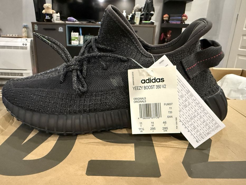 Обувки Adidas Yeezy Boost 350 v2 black (reflective)
