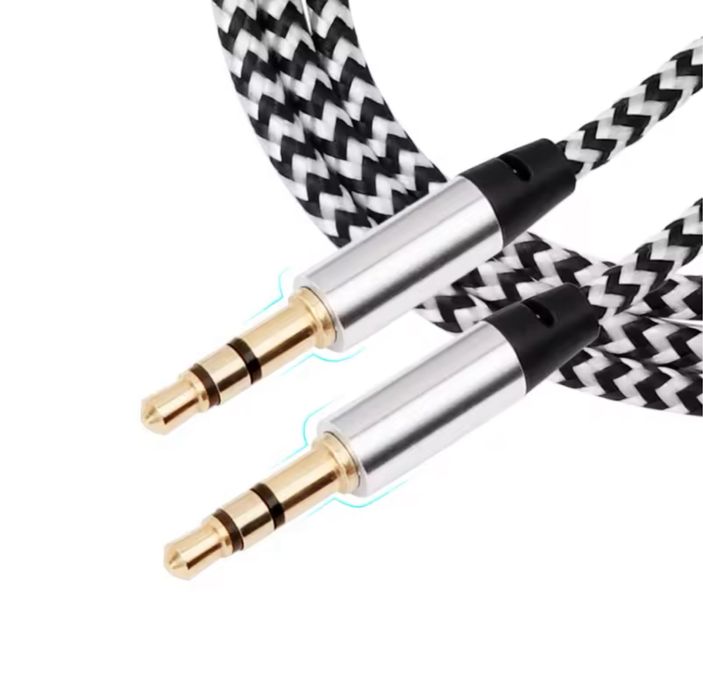 Cablu Audio (Aux Cable) Pentru aparatele de acasă și mașinile