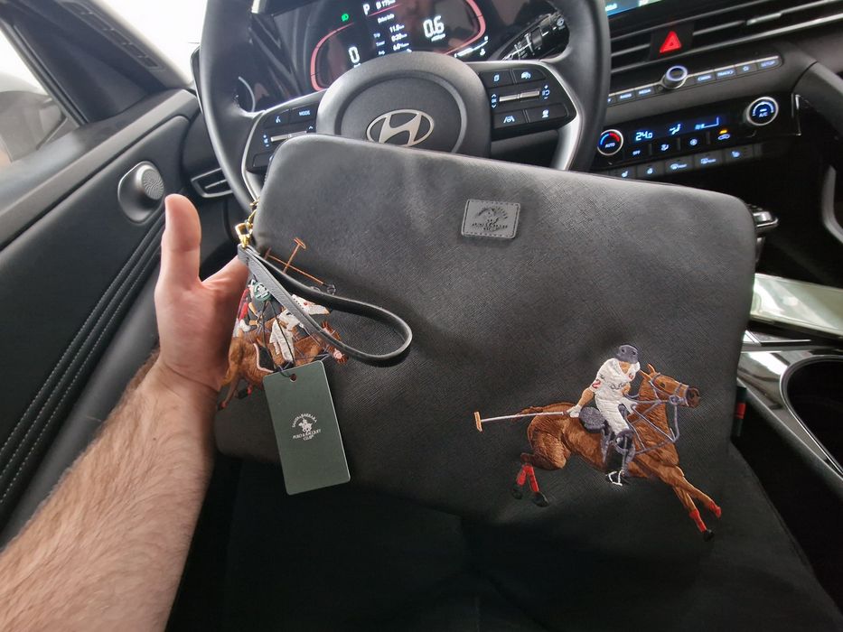 Винтажная сумка Santa Barbara Polo & Racquet Club Jockey