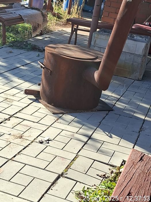 Буржуйка диаметр 500 удобная для кипячения воды для изготовления проду