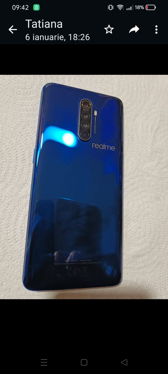 Realme X2 Pro 128/8  albastru marin