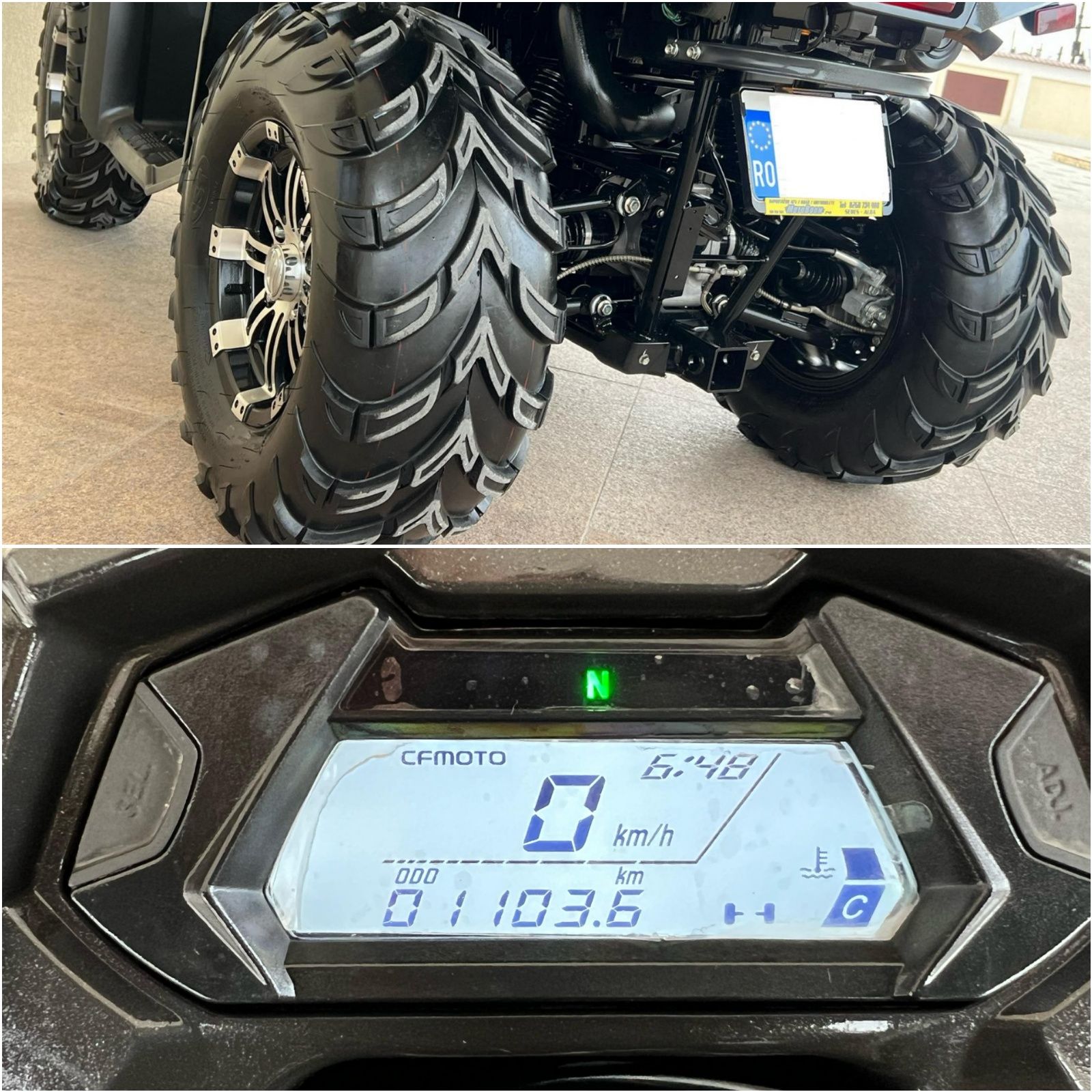 Atv Cf Moto 520L EPS 1000km ca Nou‼️(Linhai,tgb,cam am ,Segay)