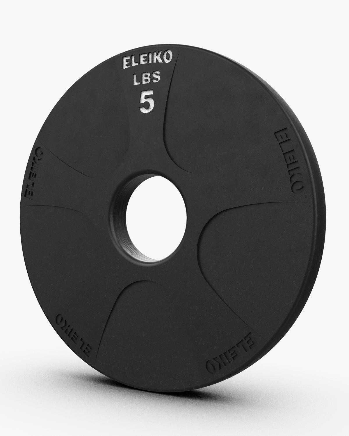 Eleiko Vulcano Plate 10kg black тежести професионални made in Sweden