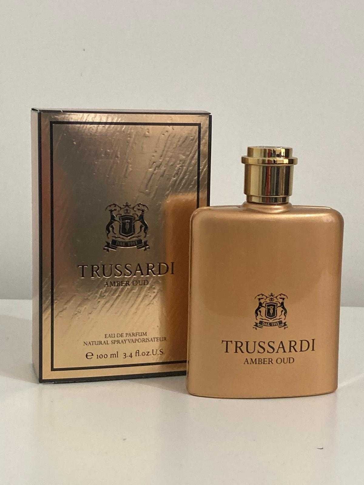 Оригинален мъжки парфюм TRUSSARDI Amber Oud EDP, 100 ml