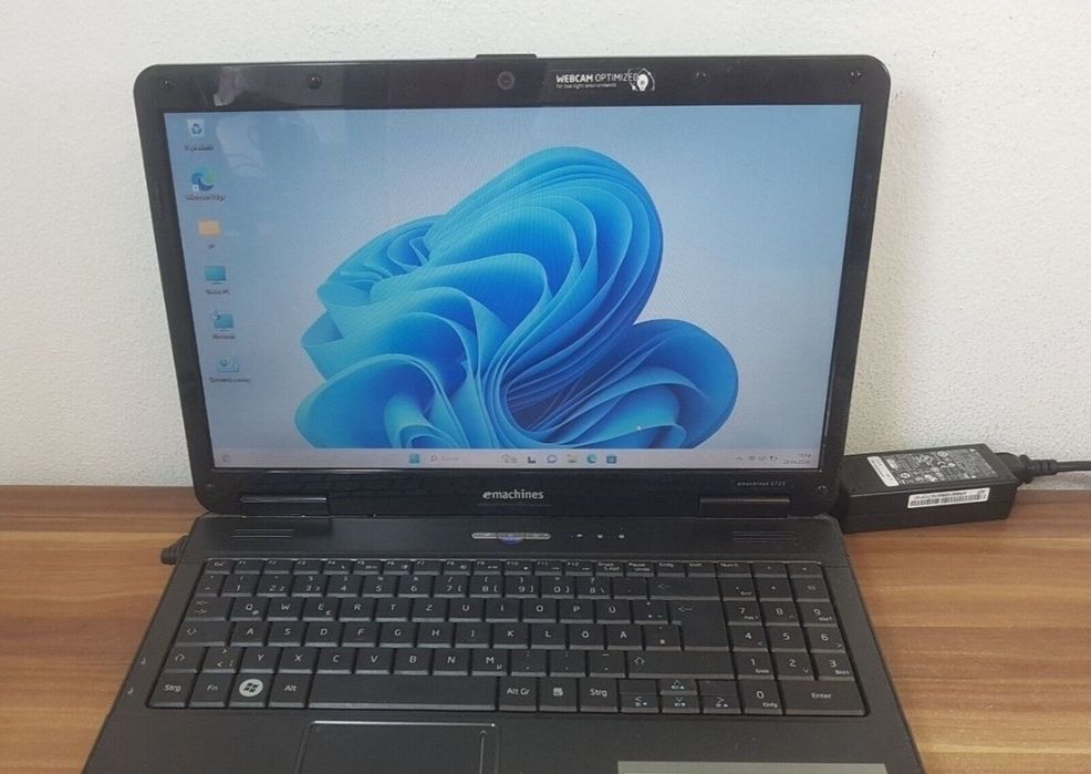 Emachines e725 - Windows 10