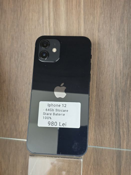 Iphone 12 64 Gb 100% Stare baterie