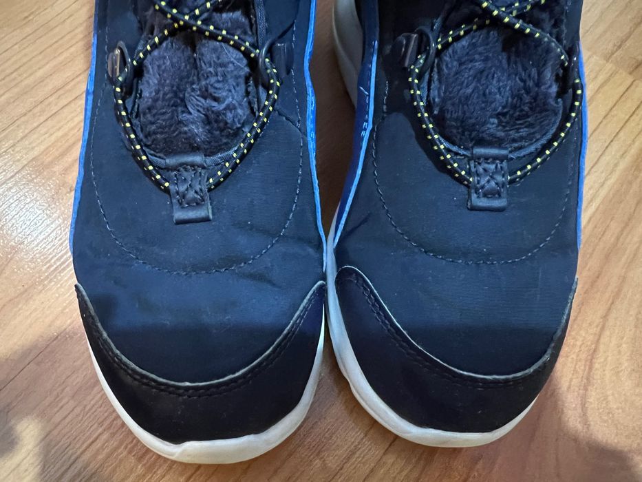 Оригинални детски ботуши Puma тъмно сини, номер 33