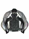 Geaca moto ixs speed piele naturala 56 L XL motocicleta racing touring