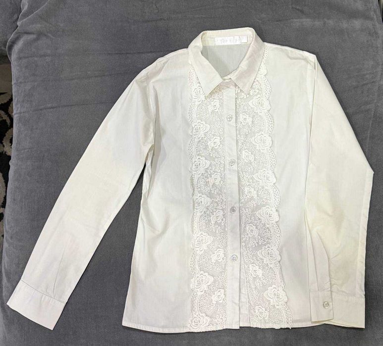 Рубашка белая для девочки