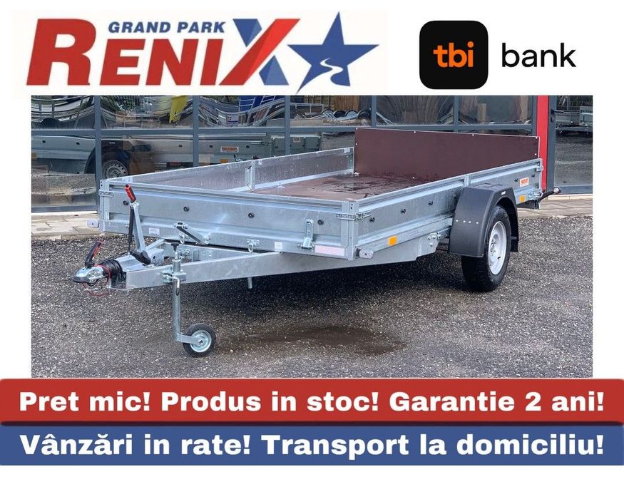 Neptun Remorca Multi basculabila 380/180 MMA1500 kg Remorca transport MULTI 380/180 Basculabila 1 axa x 1500 kg