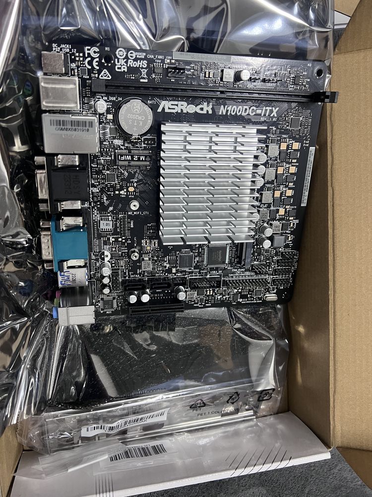 Placa de baza ASRock N100DC-ITX,