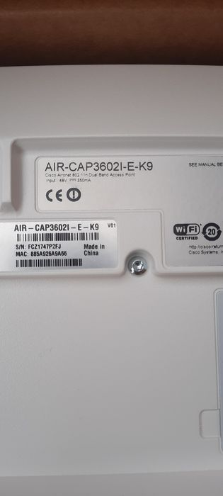 Acces point router Cisco Air-Cap36021-E-K9