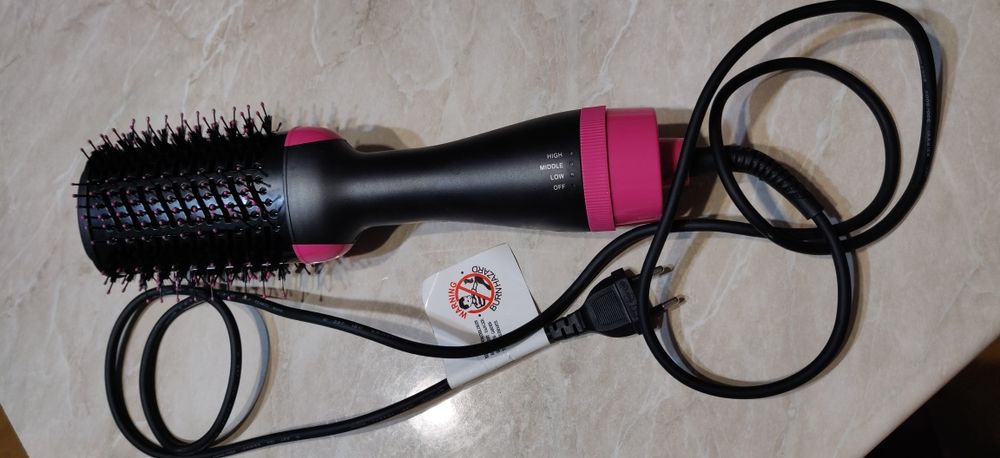 Фен - расчёска для укладки