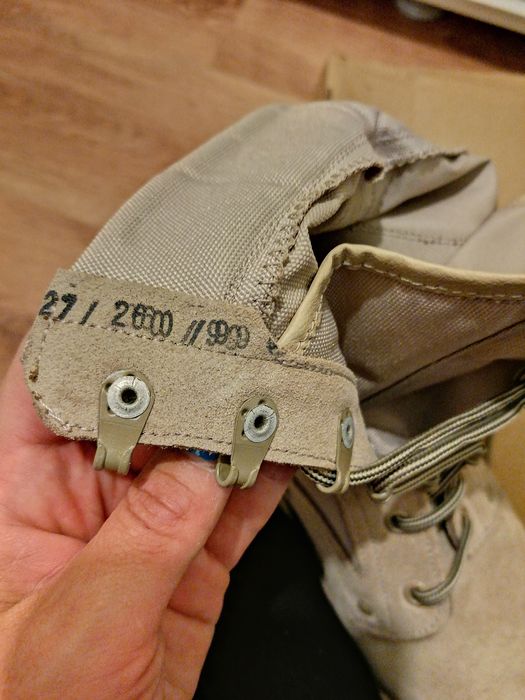 Ghete piele întoarsă 27 cm interior