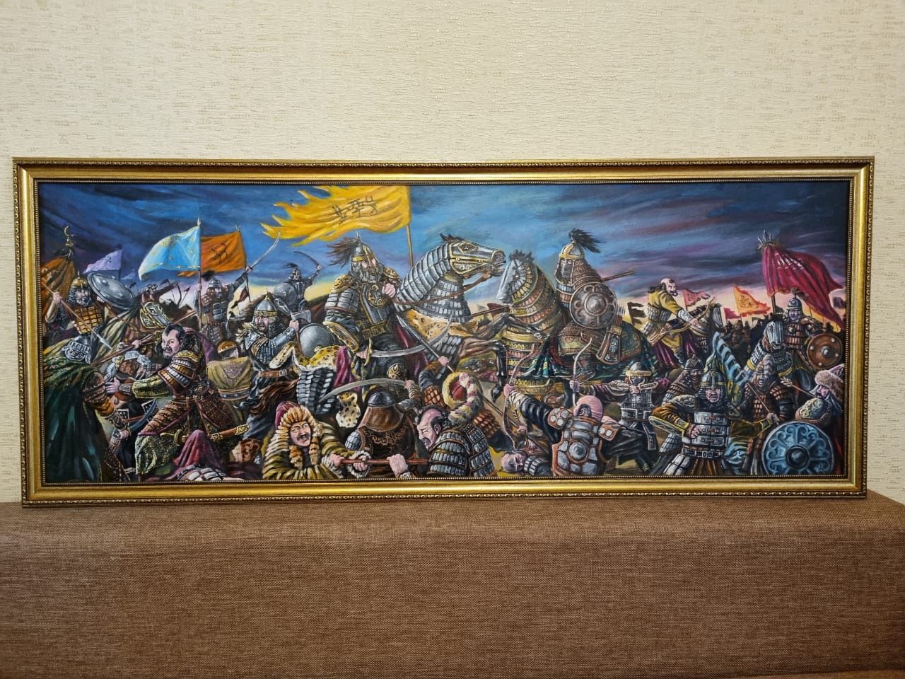 Картина Казахское Ханство,Богенбай Батыр
