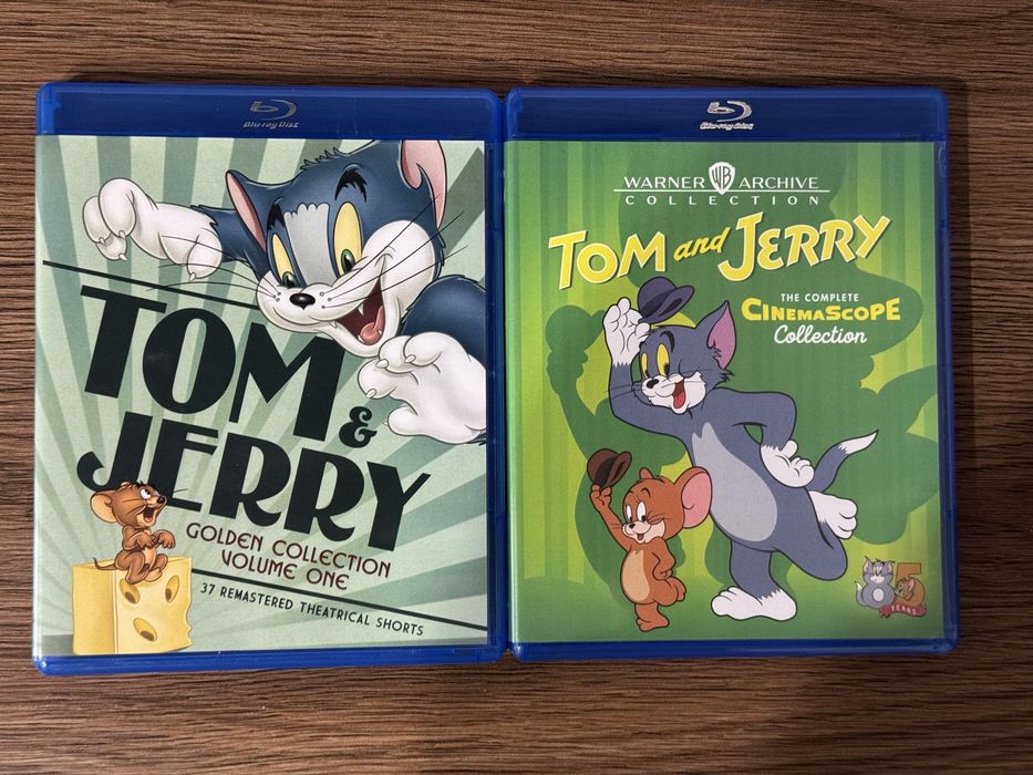 Set animatie Tom & Jerry blu-ray RARE Import SUA fara subtitrare RO