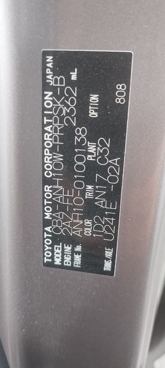 Tayota alphard 2005