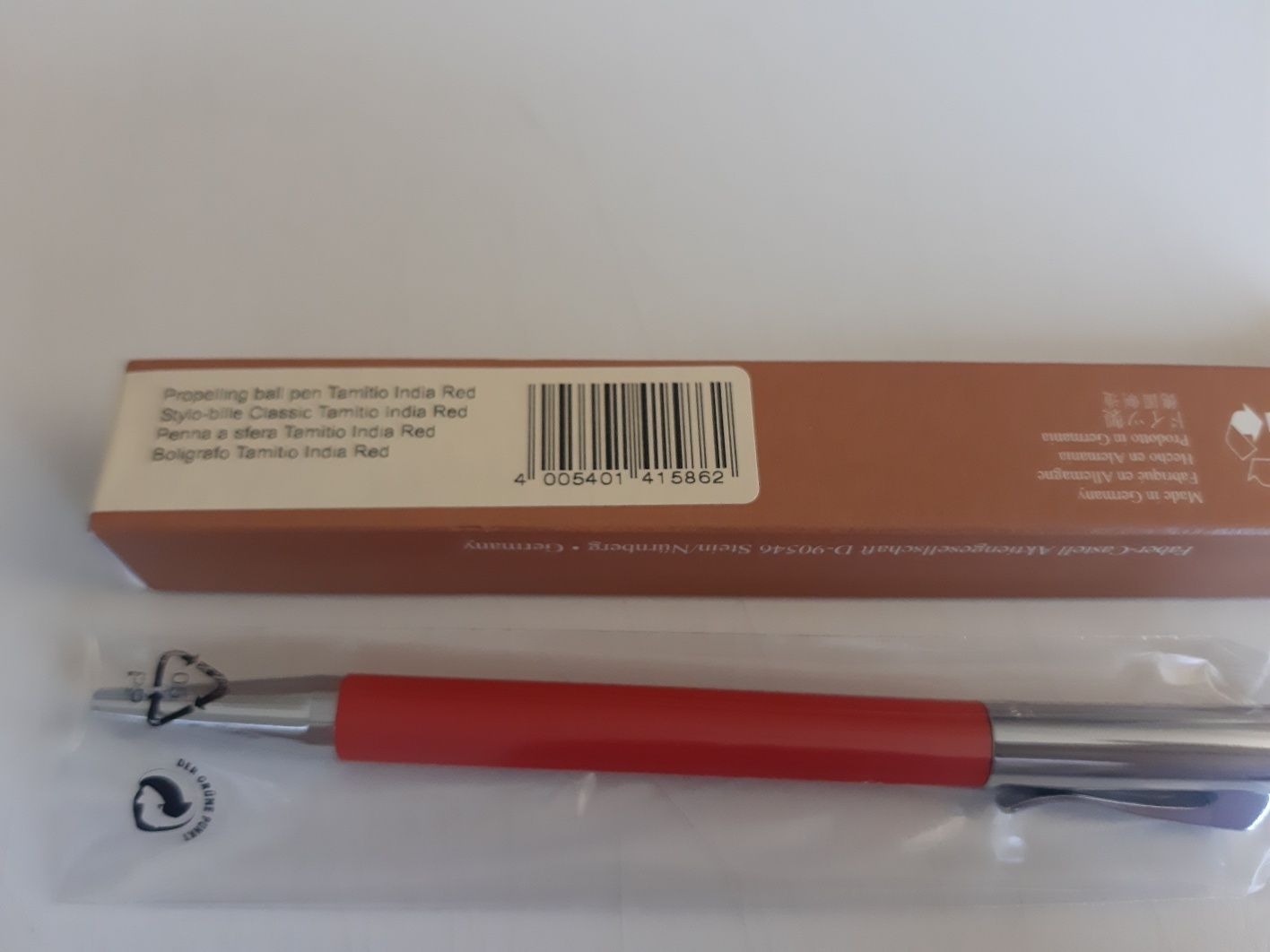 Graf von Faber-Castell Propelling ball pen Tamitio India Red