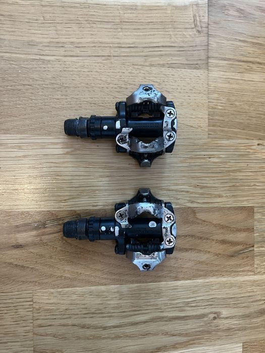 Pedale automate MTB SHIMANO SPD M520 Negru