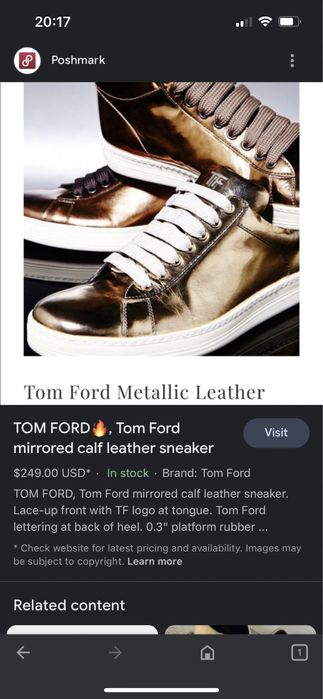 Sneakers Tom Ford