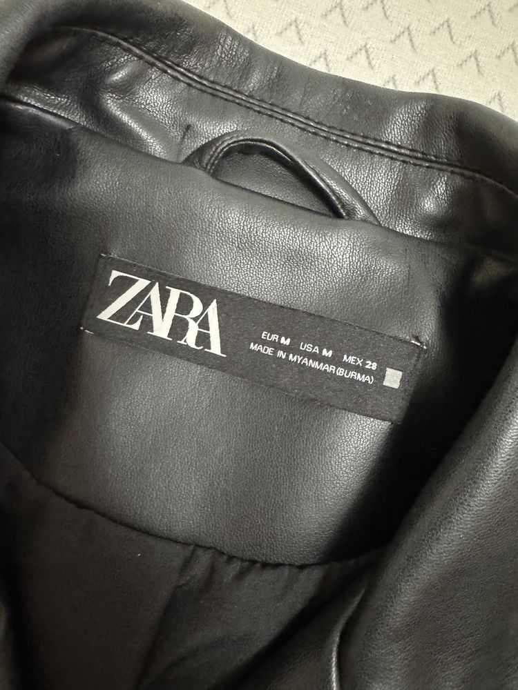 Кожено Яке Zara M размер
