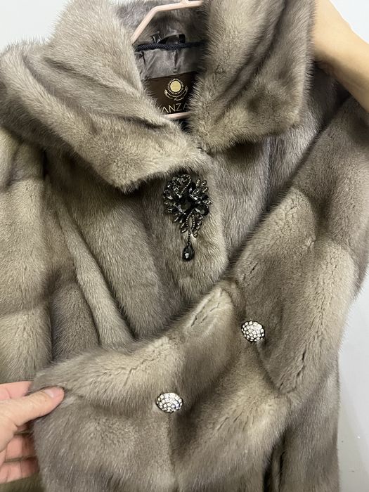 Элегантная норковая шуба — продаю недорого