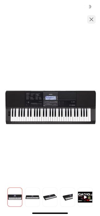Синтезатор CASIO CT-X800C7