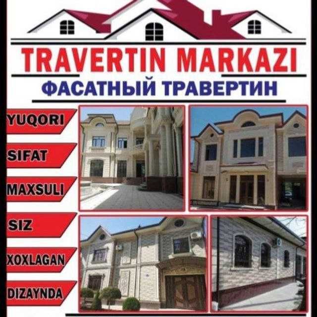 Travertin 6$-dan Yangi Dizaynlarda Fasad Ishlari