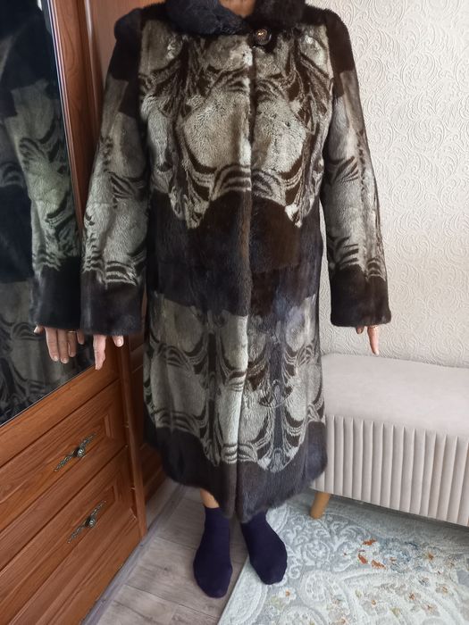 Норковая шуба женская