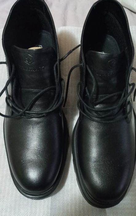 Ghete piele naturala Lumberjack