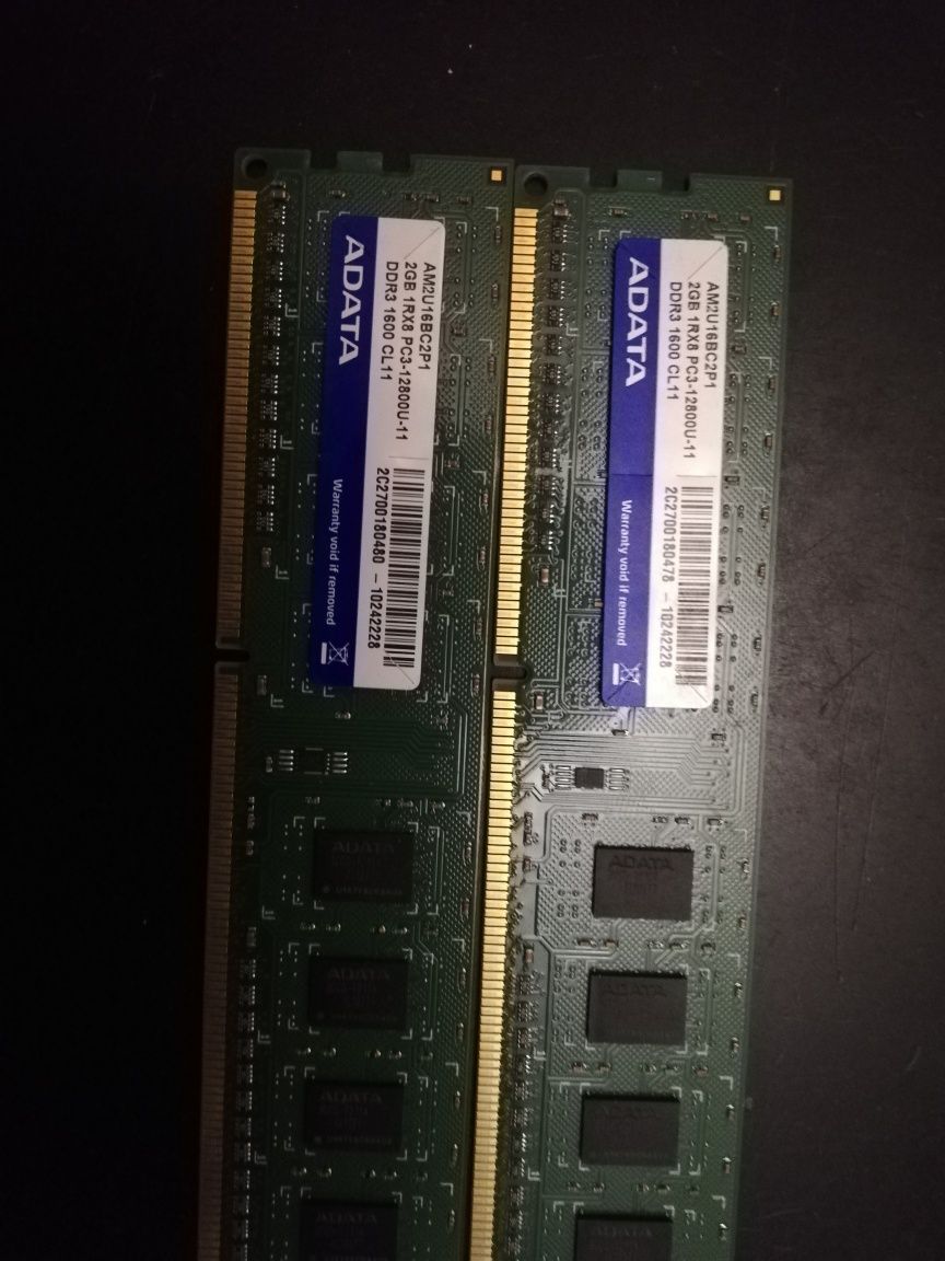 Ram DDR3 1600mhz 2gb x 4плочки