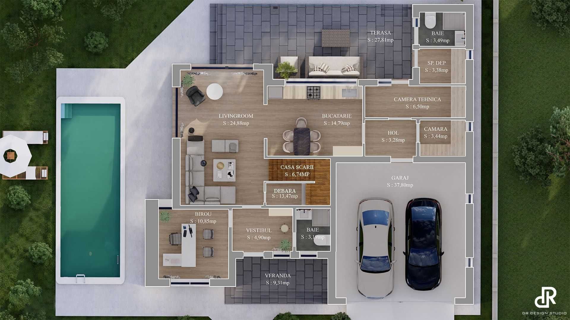 Execut idei, planuri, DTAC, PT, etc. In Autocad, Sketchup sau Lumion