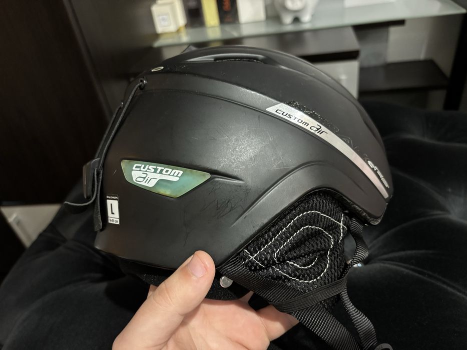 Casca ski Salomon + ochelari Uvex