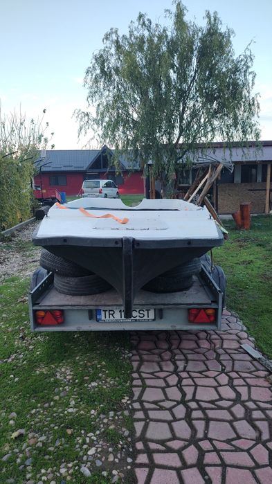 Barca și motor barca 8 hp