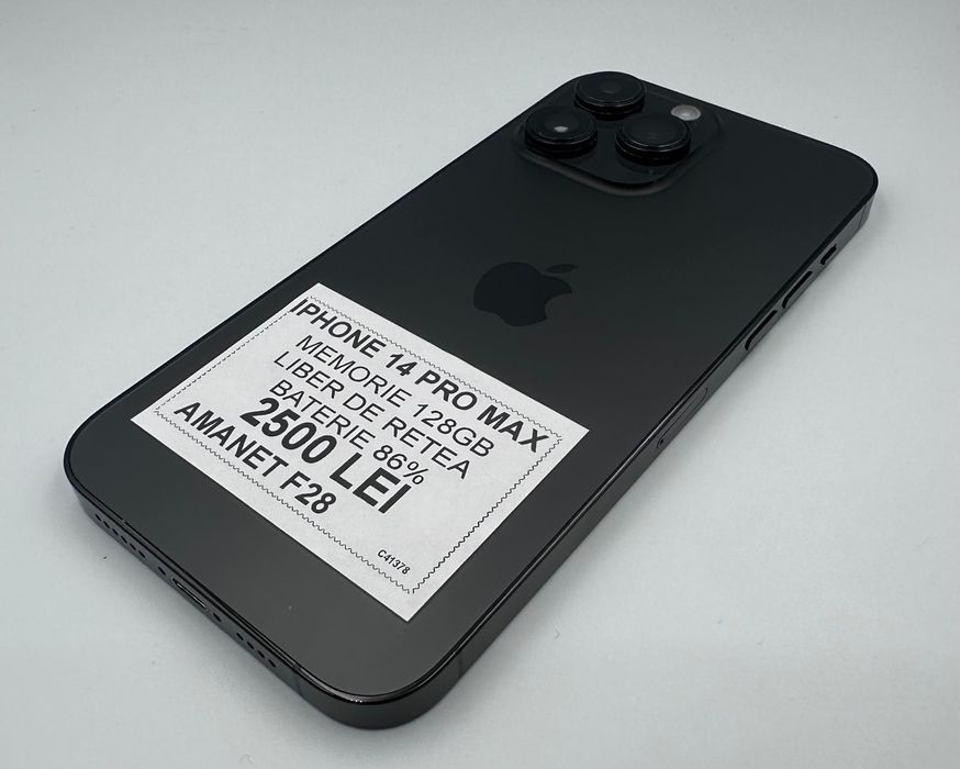 Amanet F28: Iphone 14 Pro Max  128gb