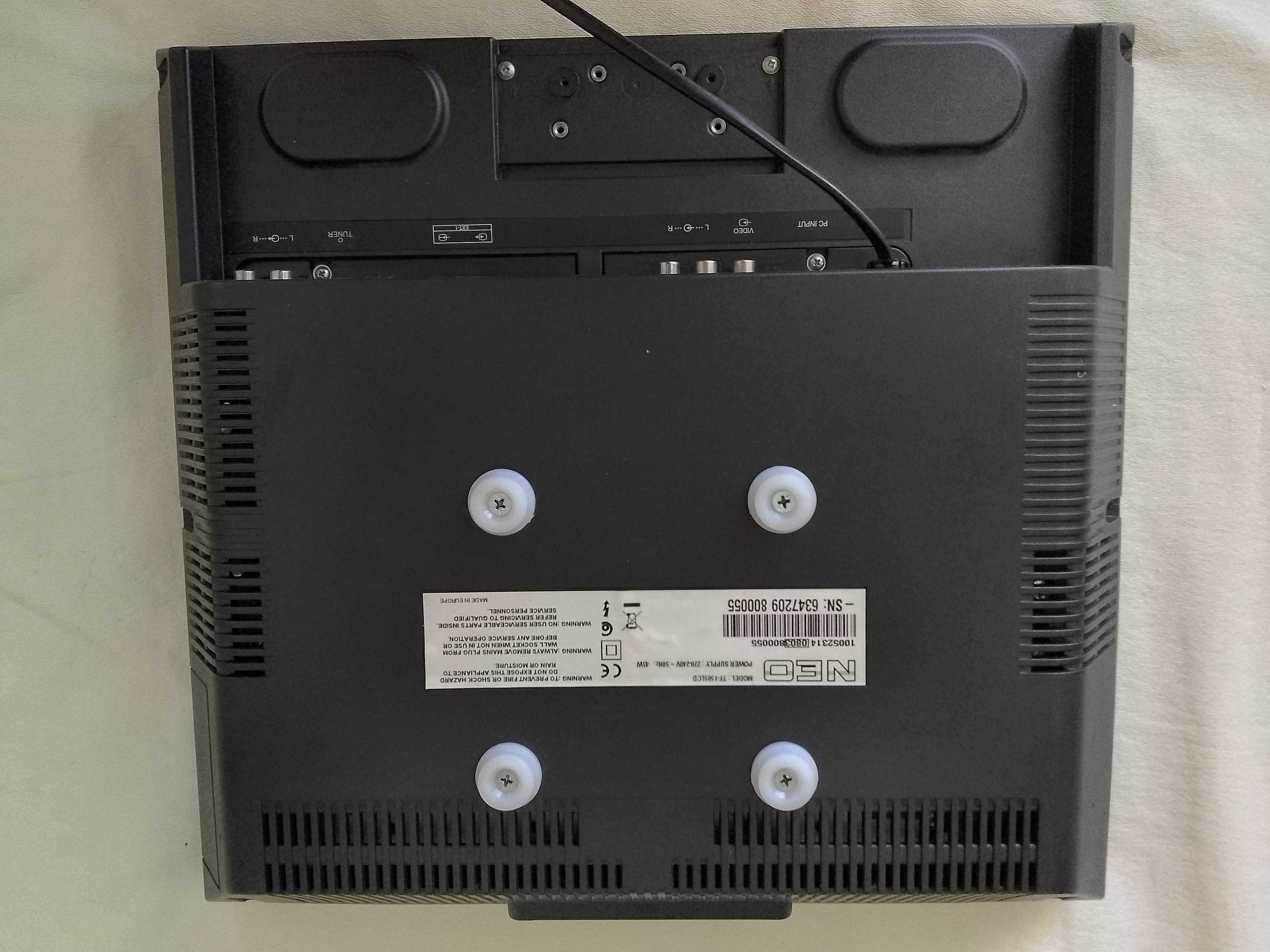 Телевизор Neo TF-1505 Дисплей: TFT LCD (15")