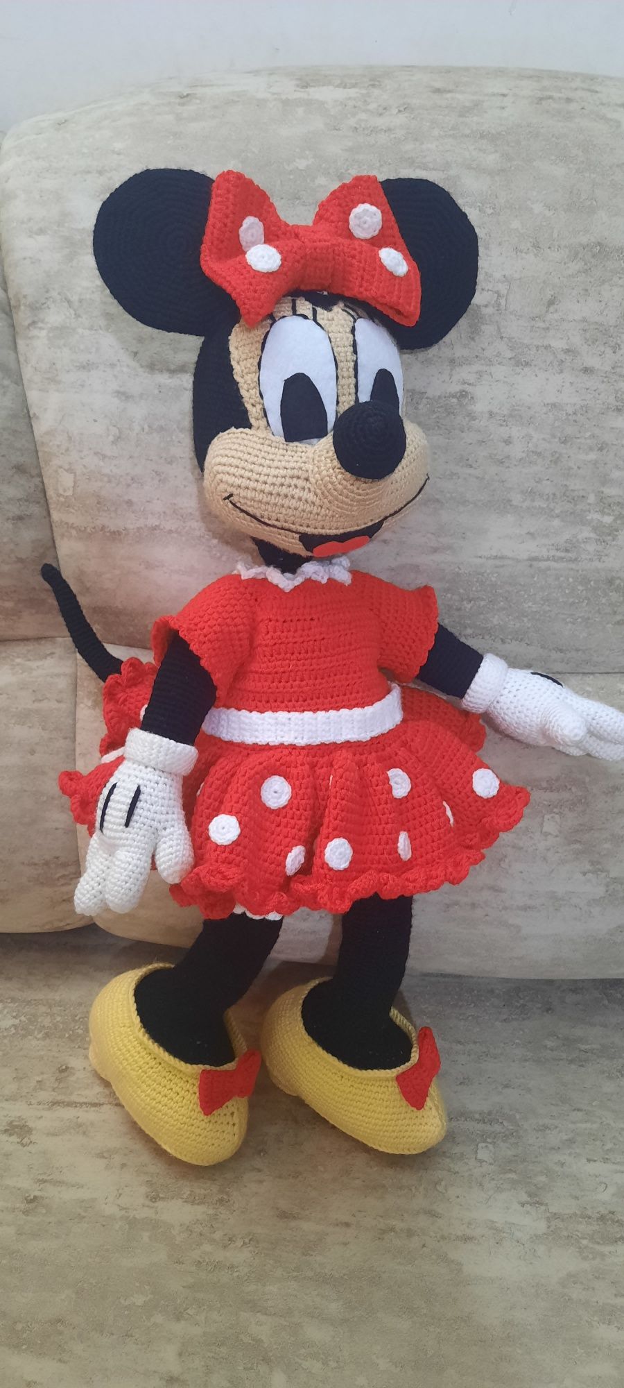 Minnie Mouse crosetat