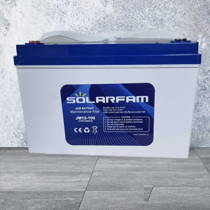 Соларна система с НЕМСКИ Инвертор 12v 2 ТЯГОВИ акумулатора Панел 425w