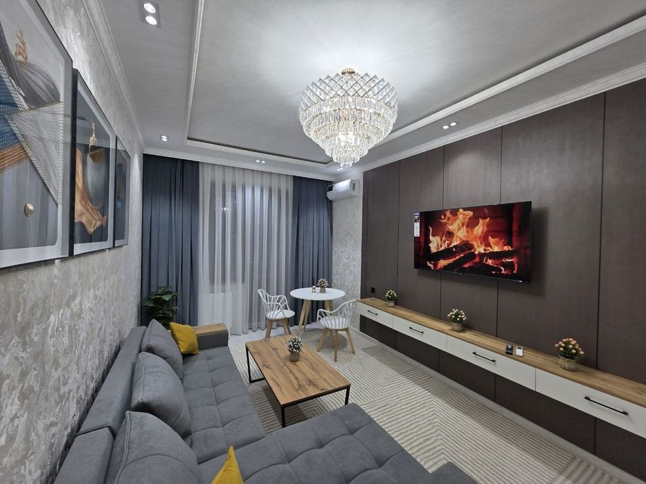 | НОВОСТРОЙКА 75м² +2 балкон ЕВРОРЕМОНТ меб+тех до МЕТРО 10мин