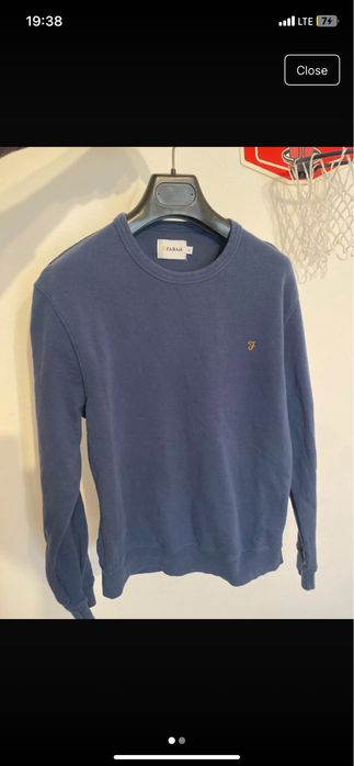 Farah jumper M - bluza albastru barbati