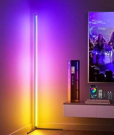 RGB ъглова лампа 100см с блуту контрол