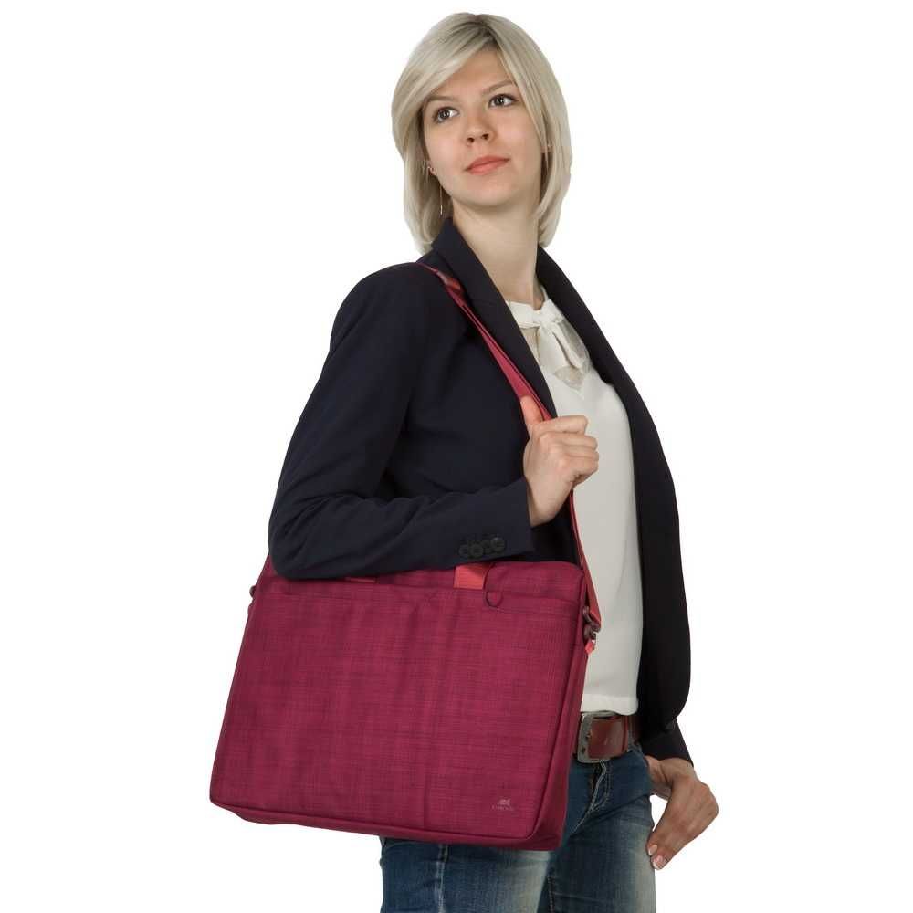 ^ Сумка RIVACASE 8335 red Laptop bag 15.6" / 6