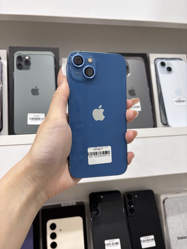 Продается iP 13 Blue 256 Gb 78%