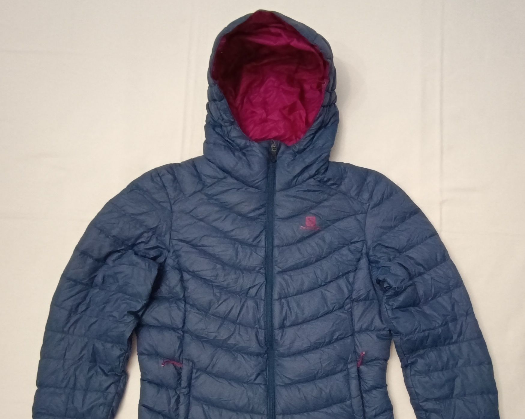 Salomon Down Hooded Jacket оригинално пухено яке S пухенка туризъм