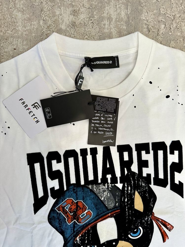 Tricou Dsquared2 alb