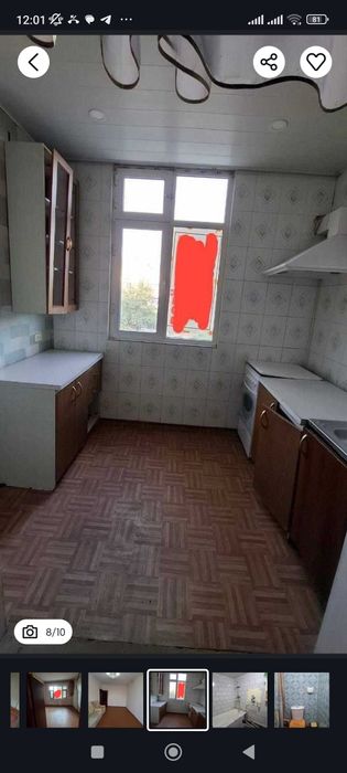 Тезда сотилади 2 ламчи кредитга хам берилади. 4 этажли дом 2 этаж 2 хо