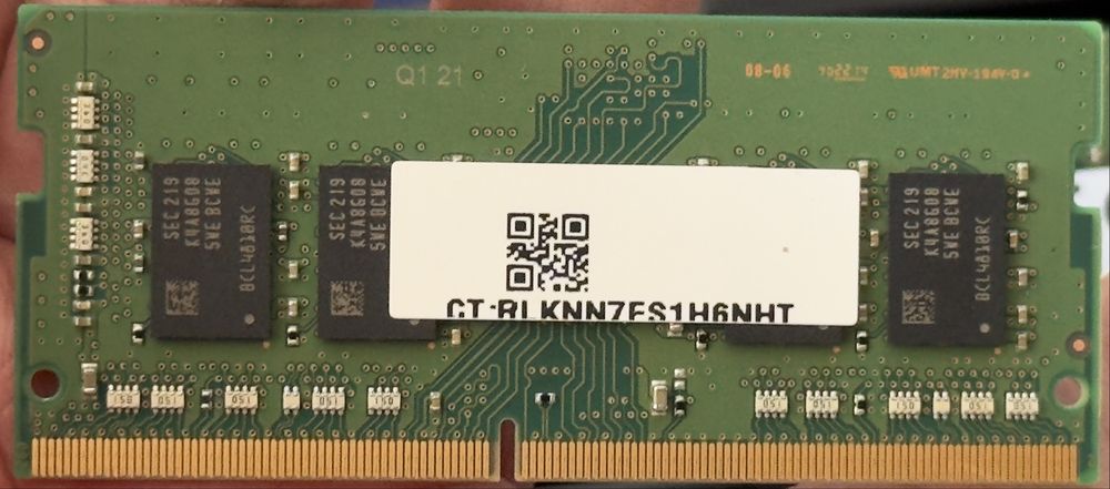Оперативная память Samsung 16 GB[8GBx2] DDR4(SO-DIMM - Для ноутбука)