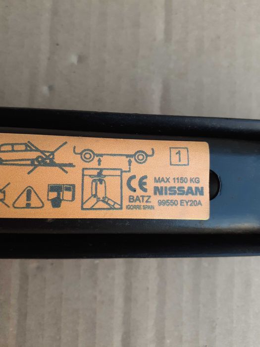 Cric NISSAN Qashqai, X-trail, Juke, RENAULT Kadjar, Koleos, Austral