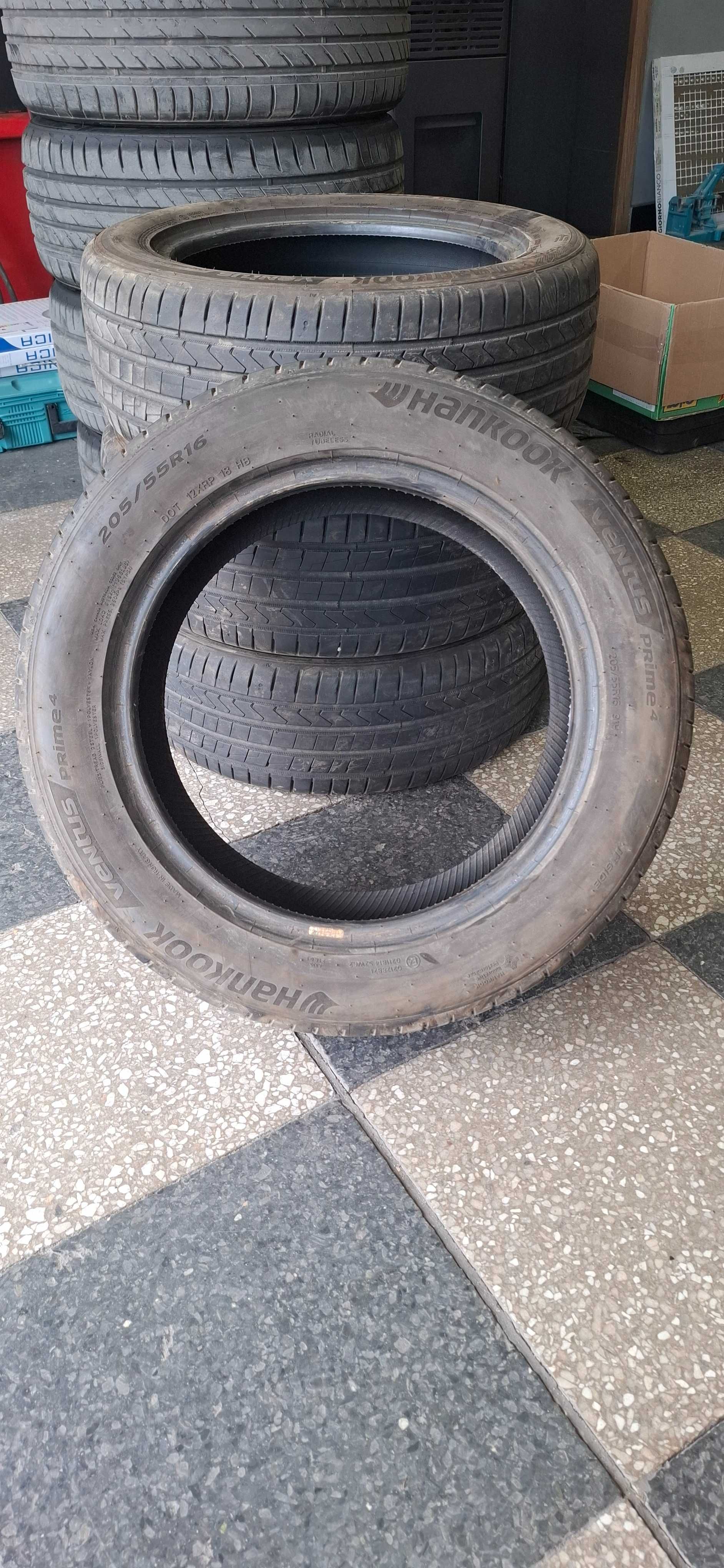 4бр. 205/55/16 Hankook Ventus 7mm грайфер,дот 22г. Безплатен монтаж