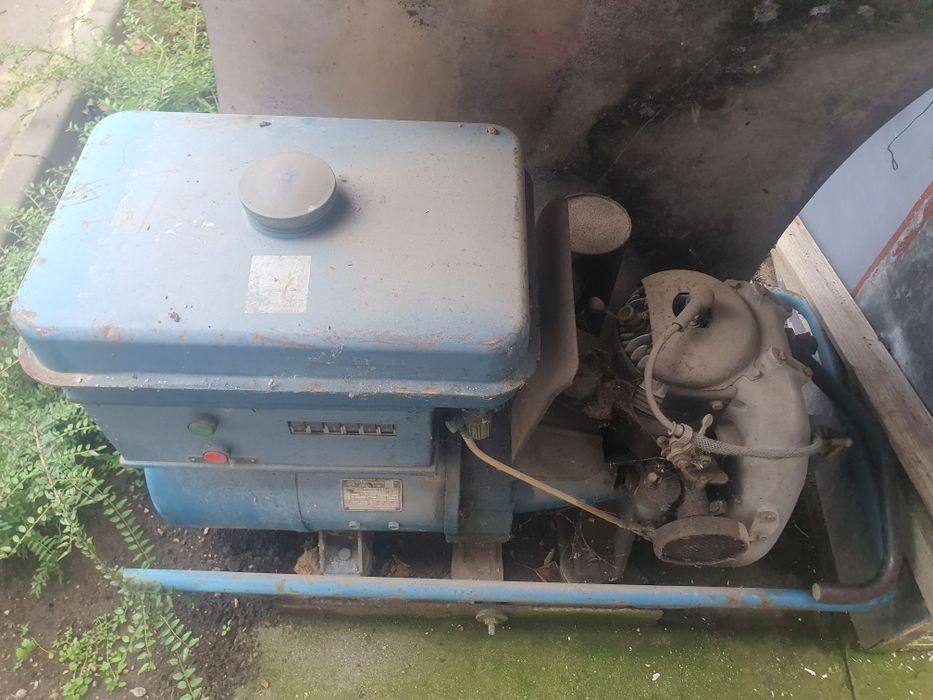 Трифазен бензинов генератор 4kVA немски VEB FIMAG